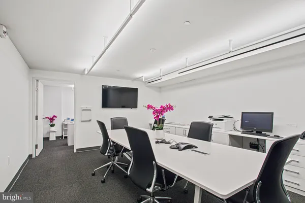 a very nice looking room with a large window