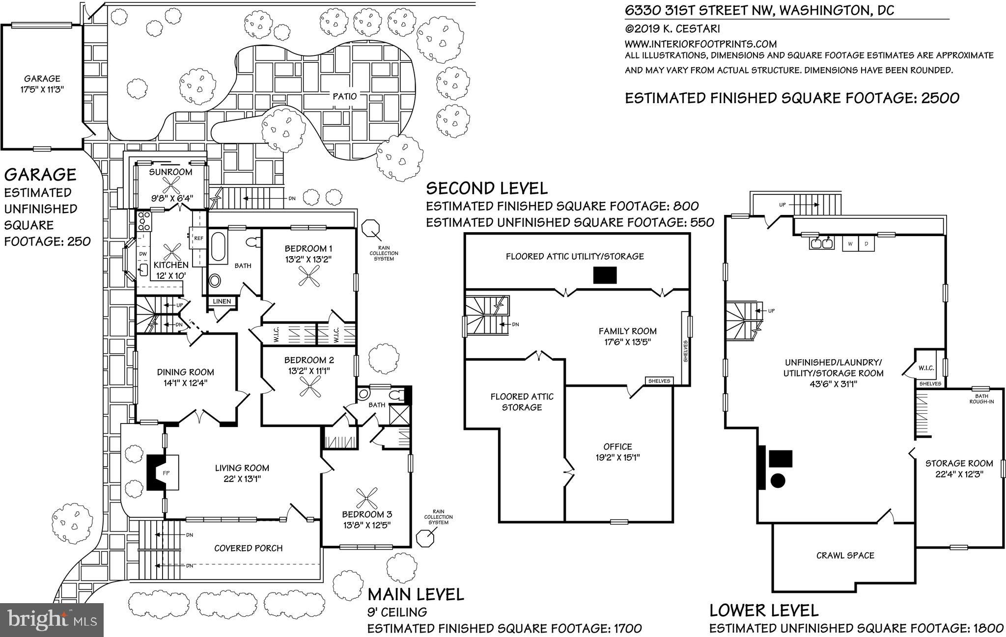 6330 31st Street Northwest Washington, DC 20015 - Photo 41 of 41 Floor plan
