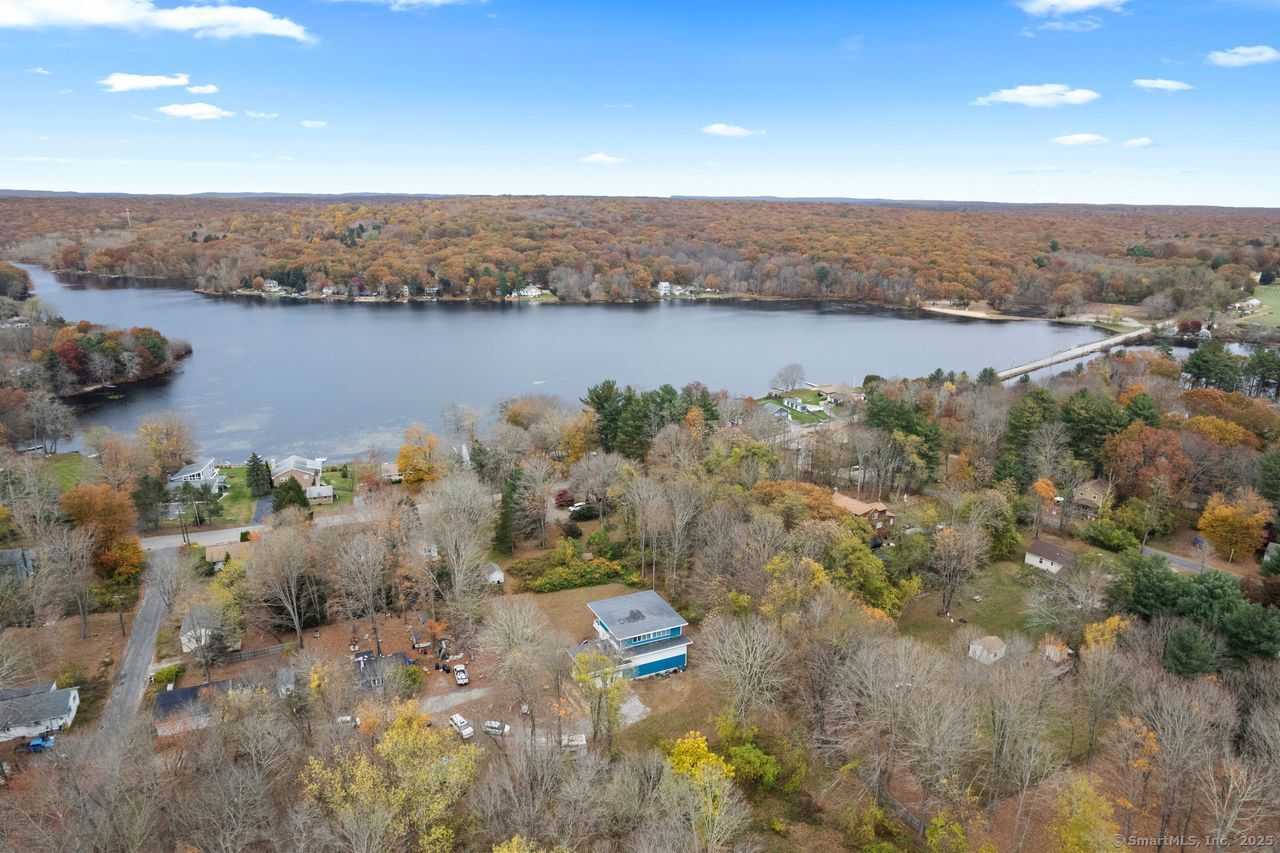 8 Tom Road East Haddam, CT 06423 - Photo 3 of 26 an aerial view of a houses with beach and ocean view