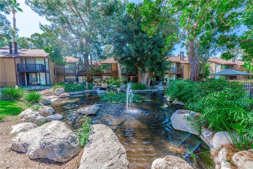 4140 Workman Mill Road, Unit 26 Whittier, CA 90601 - Photo 20 of 30 a view of backyard with patio and outdoor seating