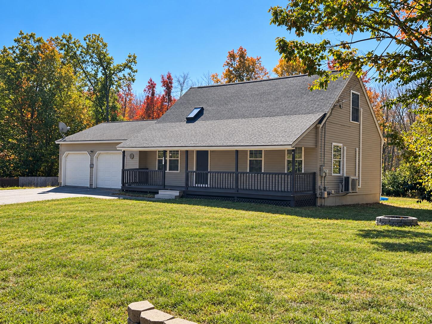 265 Loop Road Acton, ME 04001 - Photo 1 of 23 Brightened, leaf-free home exterior (1)