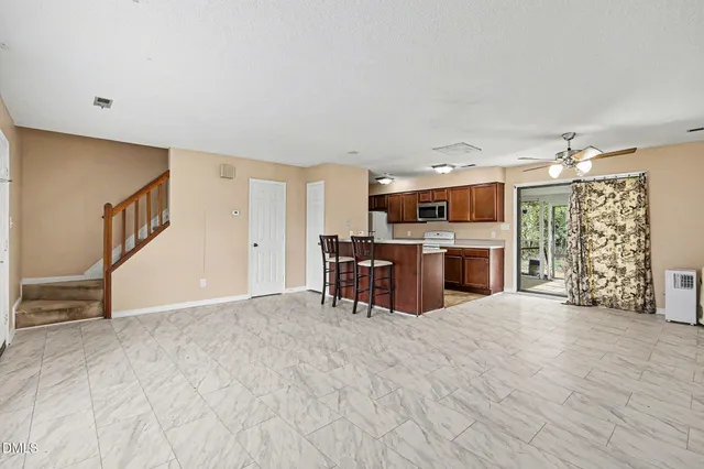 a front view of a house with a window