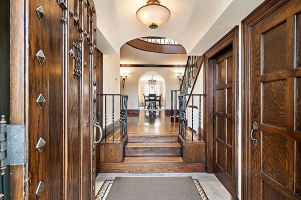 90 Holland Road Brookline, MA 02445 - Photo 6 of 35 a view of entryway and hall with wooden floor