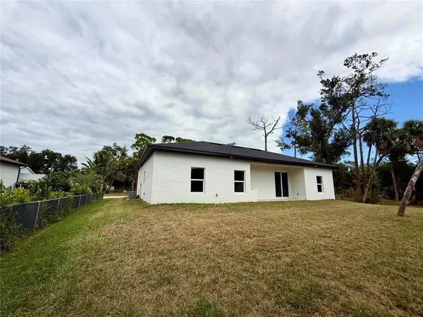 a house with a yard
