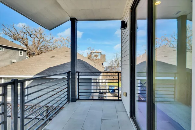 a view of a entryway door of the building