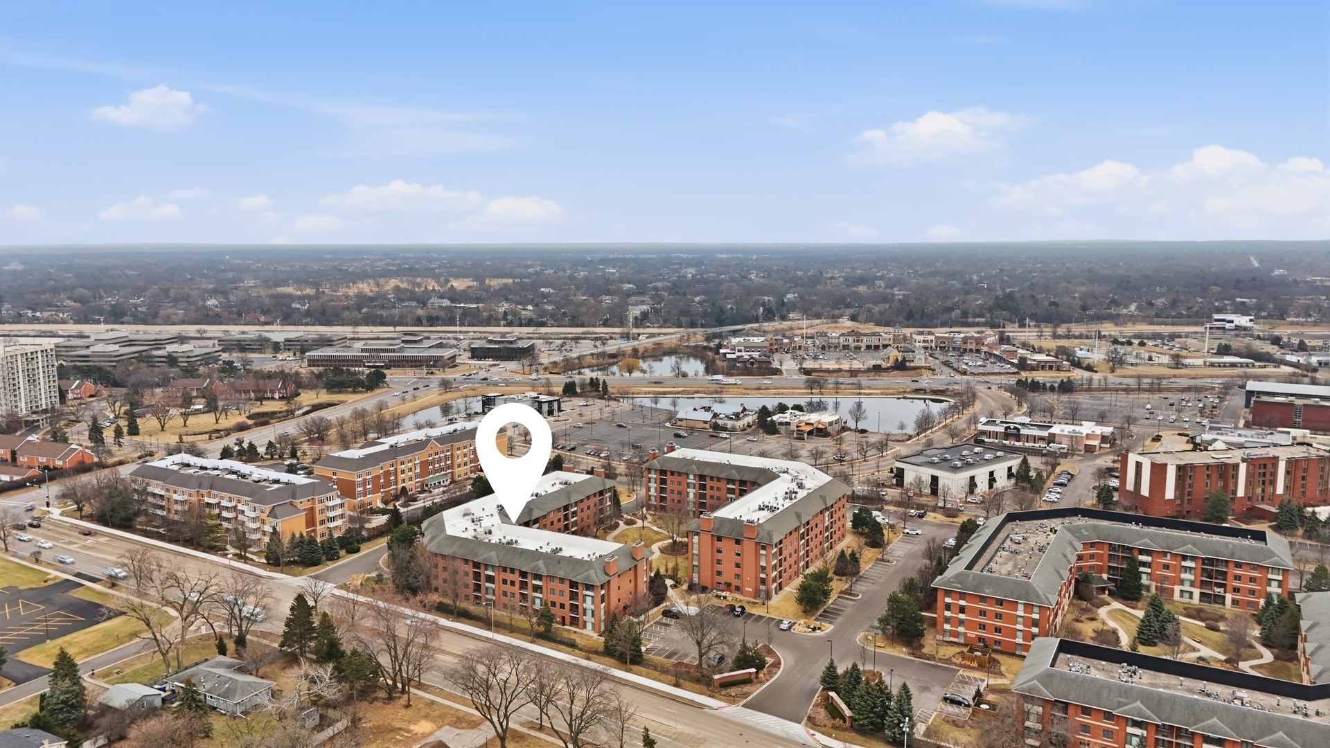 875 East 22nd Street, Unit 410 Lombard, IL 60148 - Photo 29 of 30 an aerial view of a city