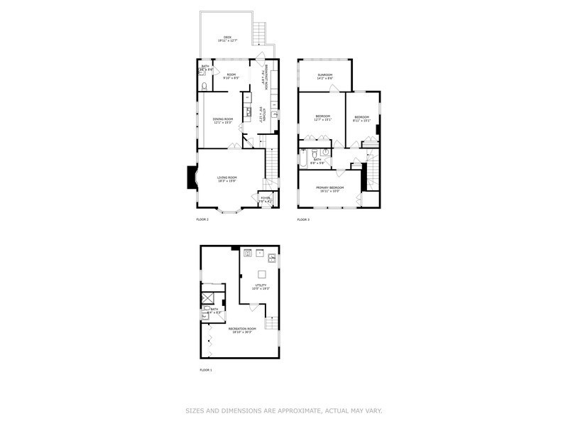 76 Warwick Road Winnetka, IL 60093 - Photo 5 of 8 a picture of a floor plan