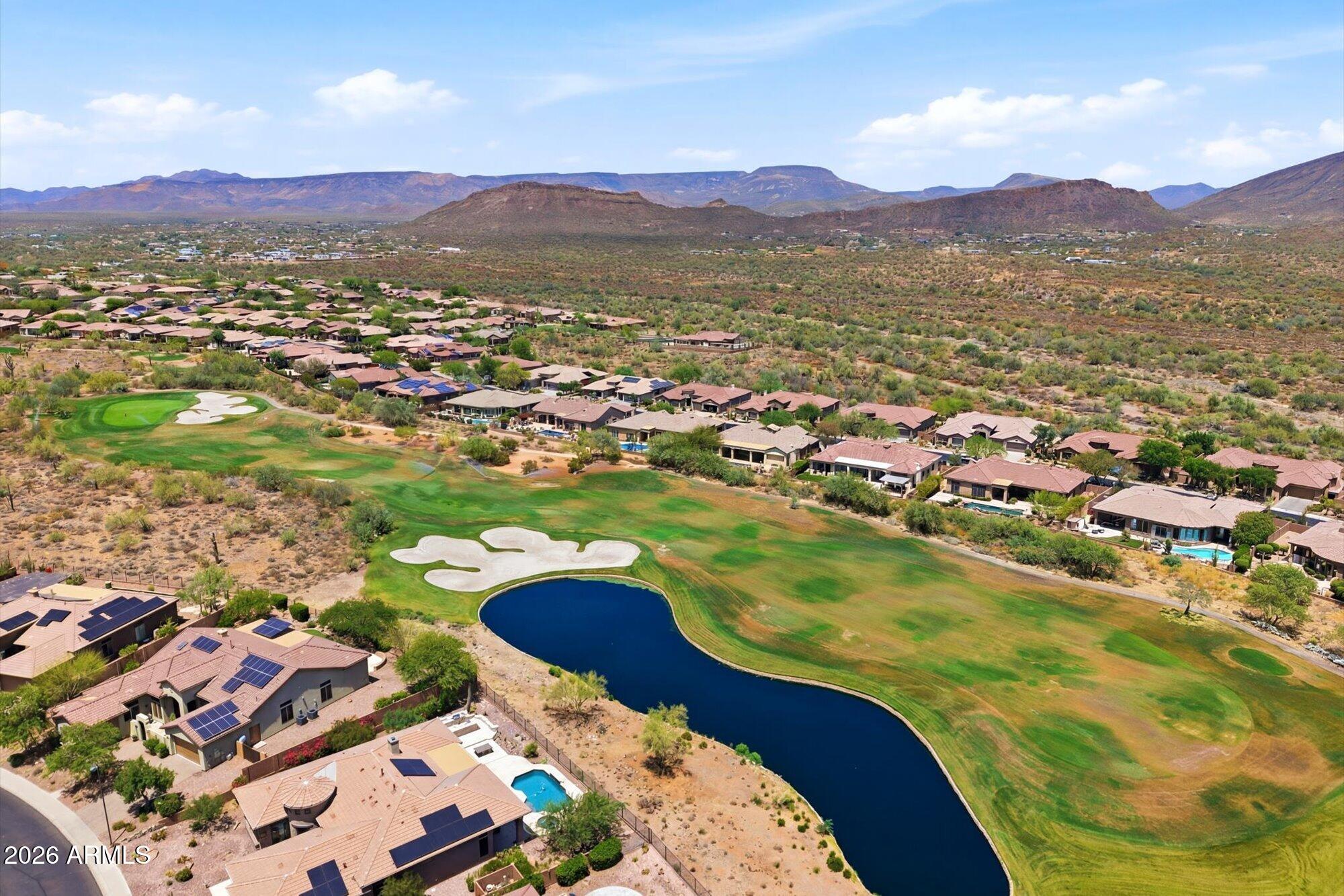 41606 North Anthem Ridge Drive Phoenix, AZ 85086 - Photo 38 of 52 38-Aerial course view