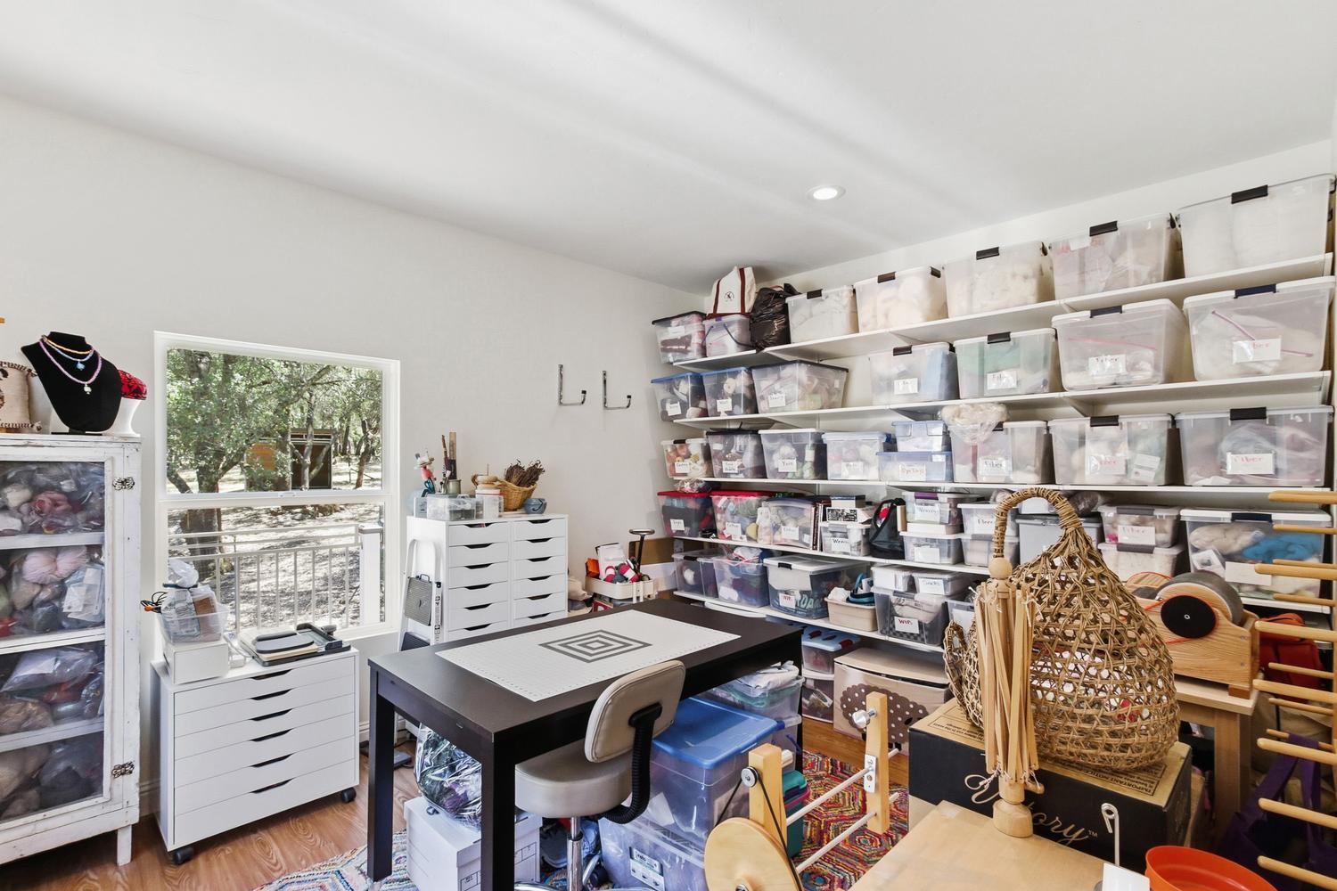 4294 Creekhaven Road Auburn, CA 95602 - Photo 46 of 73 Storage , supplies room off Art studio/Flex space.