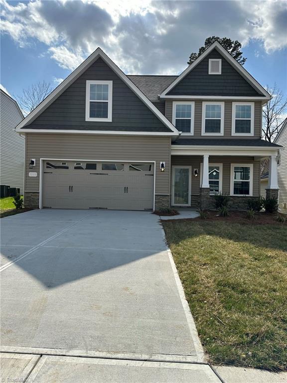 3248 Alyssa Way High Point, NC 27265 - Photo 1 of 34 Beautiful Stone wainscotting and long drive