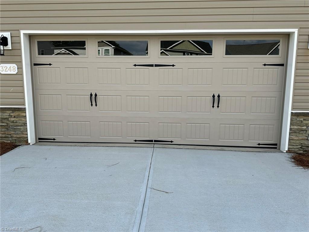 3248 Alyssa Way High Point, NC 27265 - Photo 32 of 34 Upgraded garage doors with windows and hardware