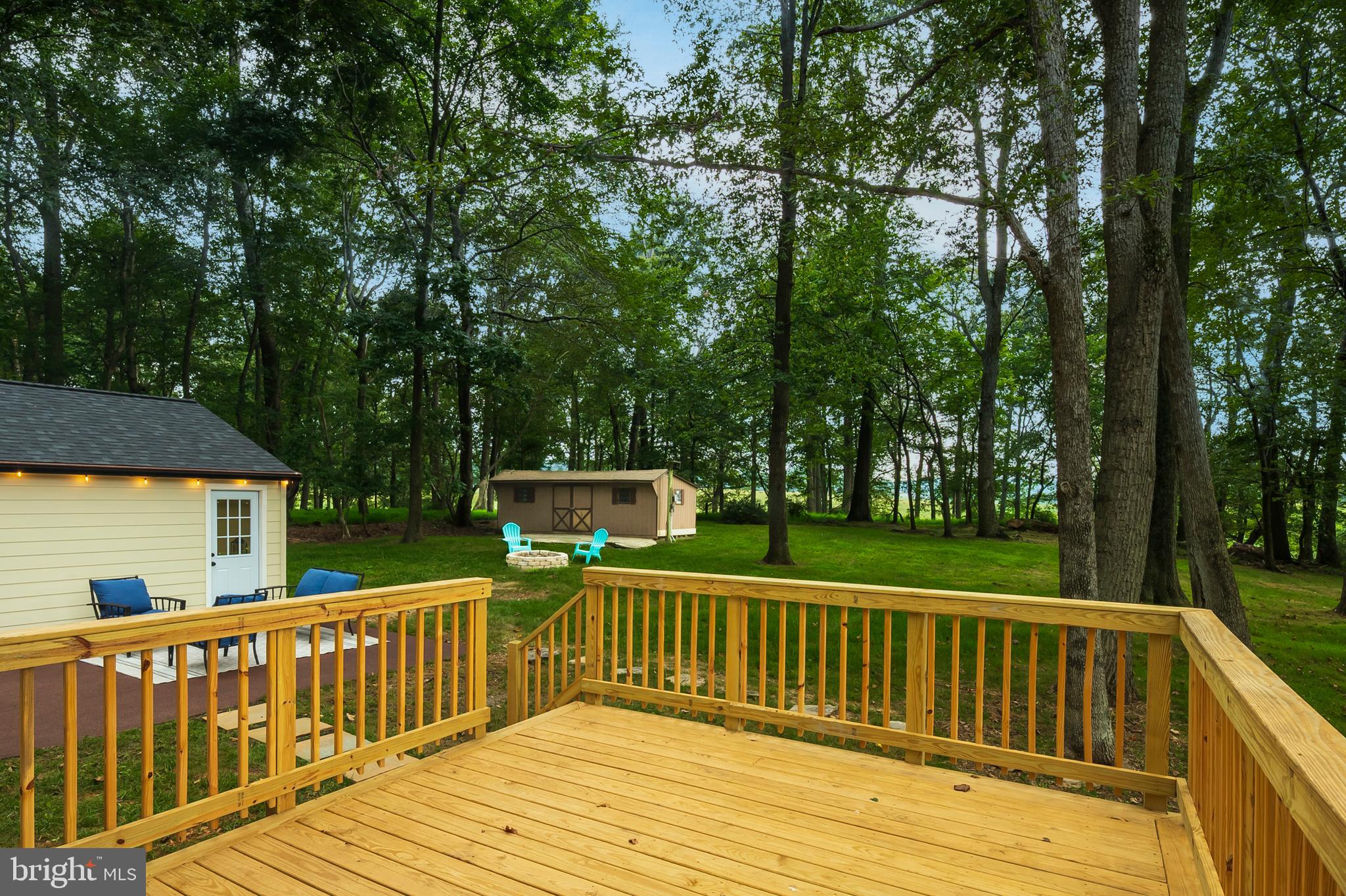 16480 Ed Warfield Road Woodbine, MD 21797 - Photo 53 of 59 Back Deck (alt view)