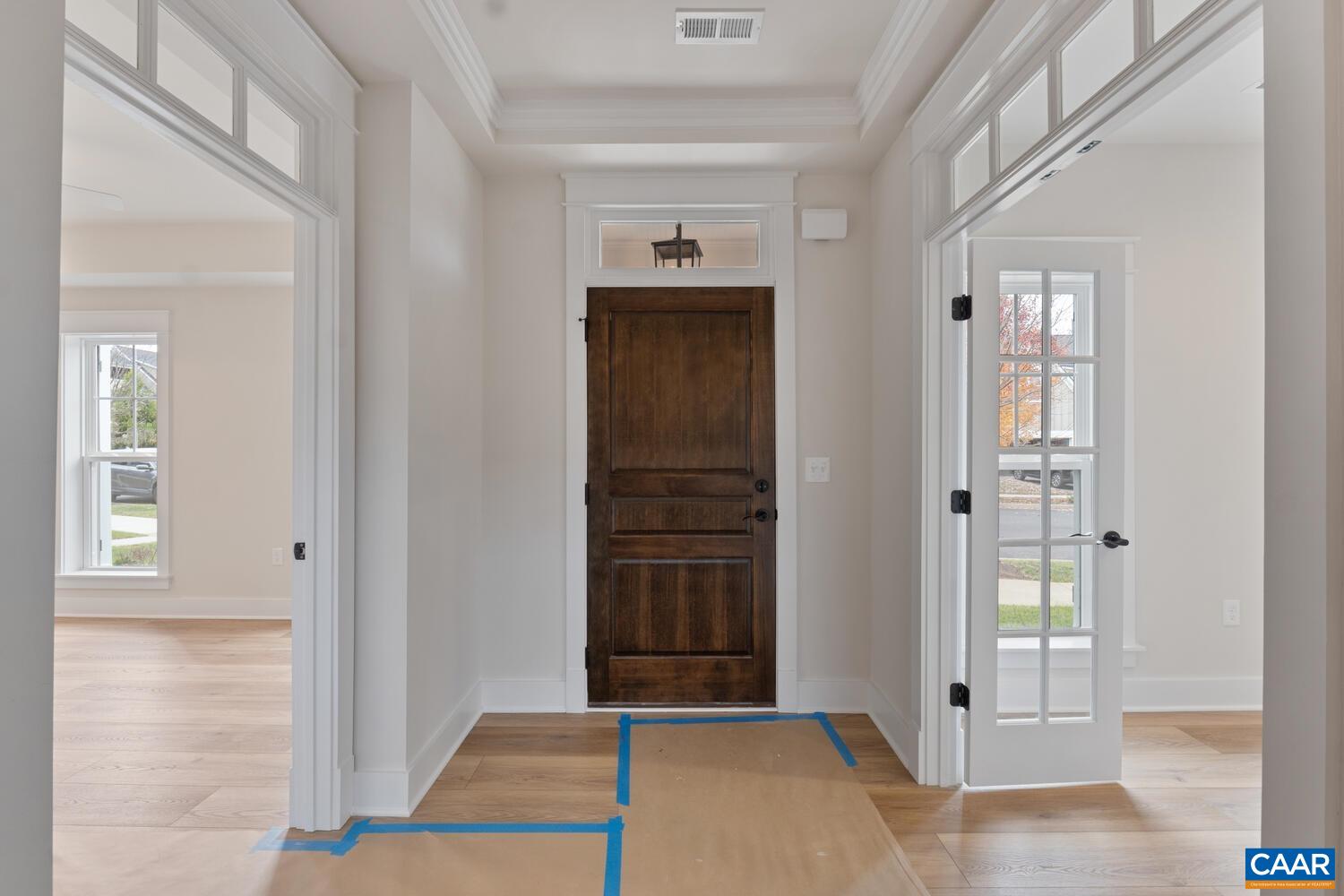 935 Addle Hill Road Crozet, VA 22932 - Photo 7 of 56 a view of a hallway with wooden door
