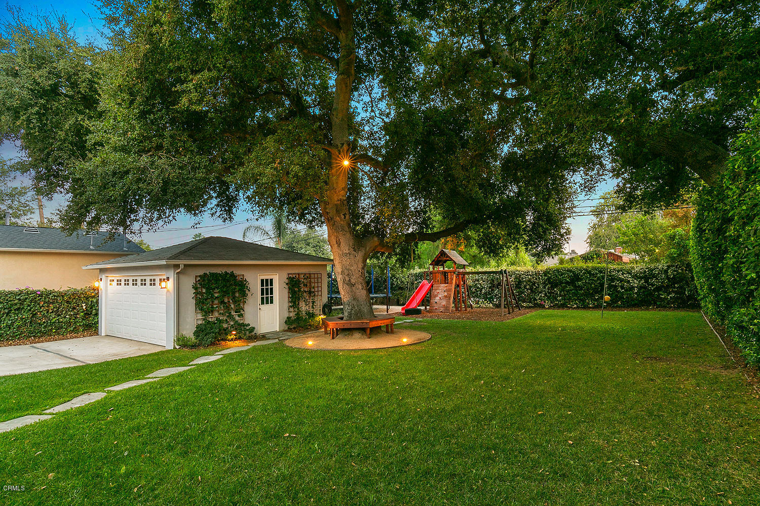 2286 Galbreth Road Pasadena, CA 91104 - Photo 23 of 25 a view of a house with a yard porch and sitting area