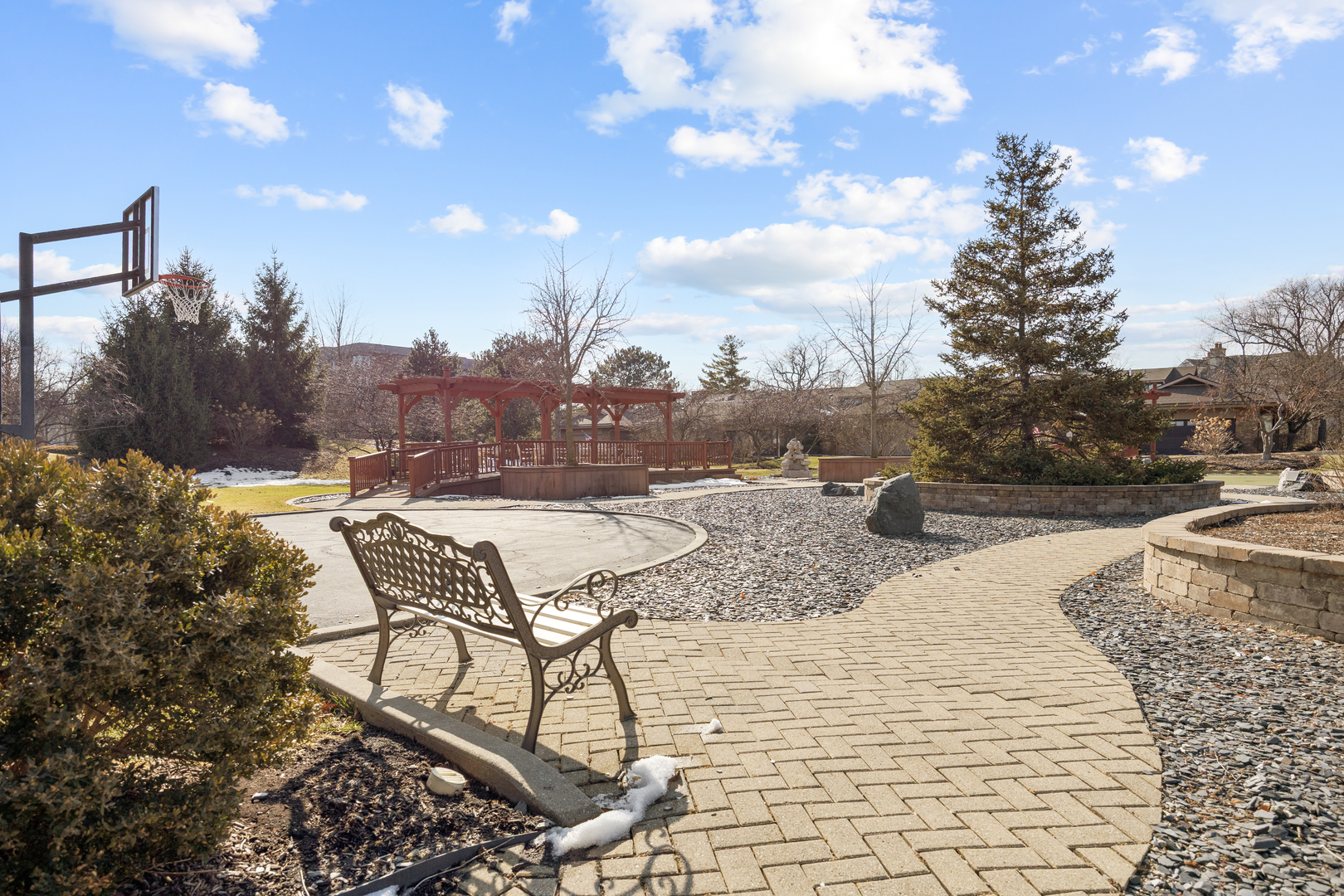 1401 Burr Oak Road, Unit 117B Hinsdale, IL 60521 - Photo 25 of 26 a view of swimming pool outdoor seating and city view