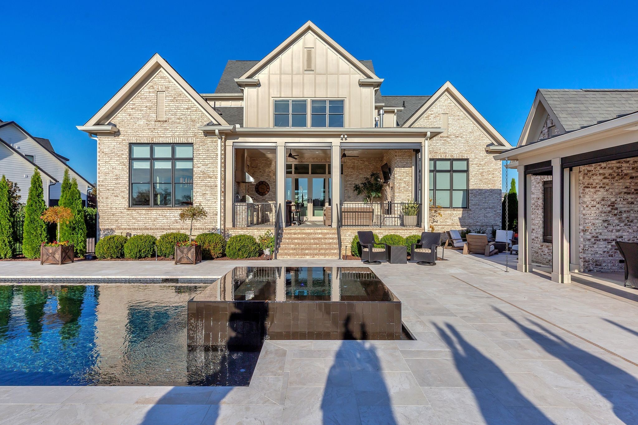 6313 Percheron Lane Arrington, TN 37014 - Photo 61 of 87 a front view of a house with outdoor seating