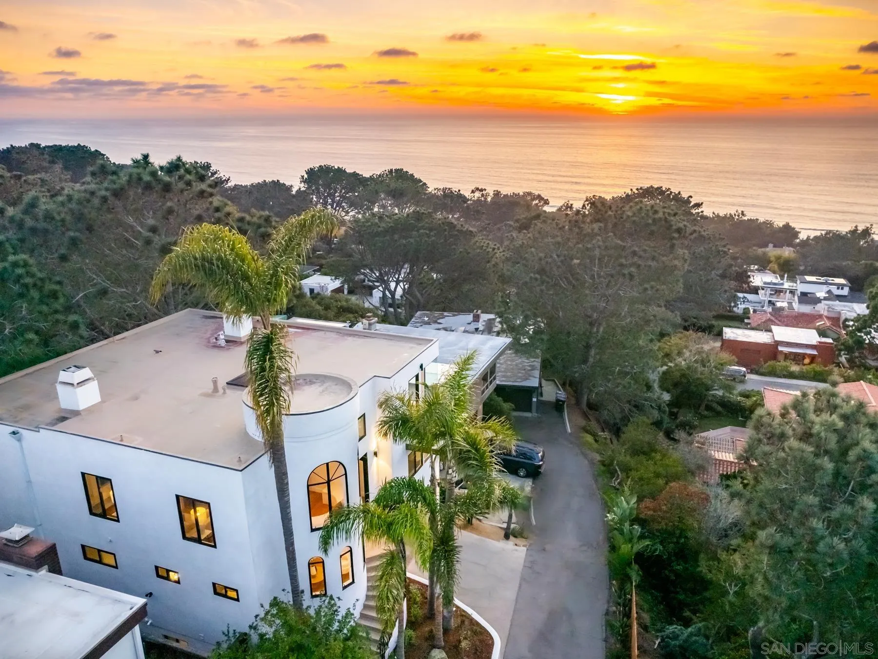 2144 Pinar Place Del Mar, CA 92014 - Photo 37 of 39 an aerial view of multiple house with outdoor space