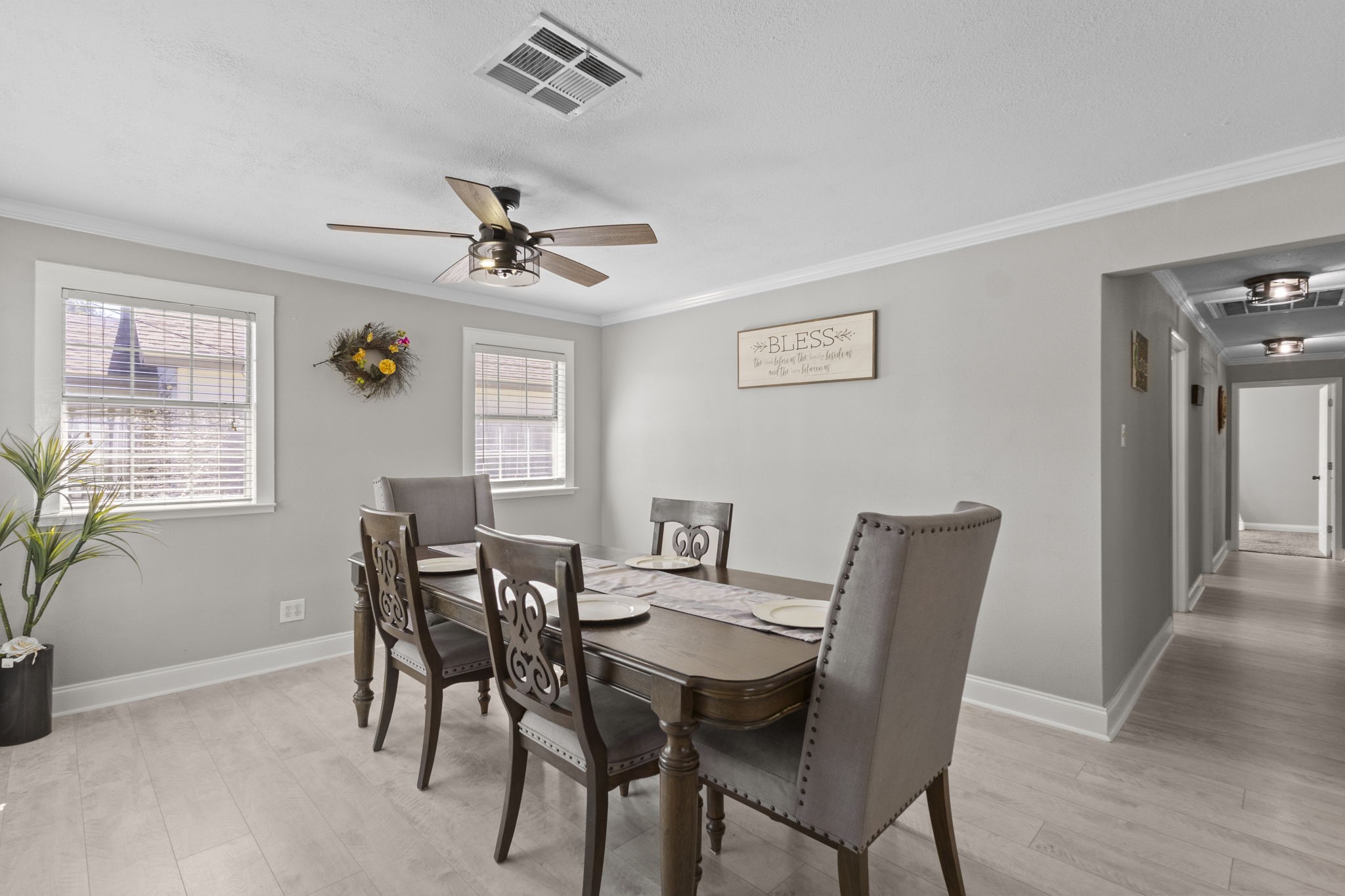 1006 Montgomery Street Port Neches, TX 77651 - Photo 2 of 29 a view of a dining room with furniture and window