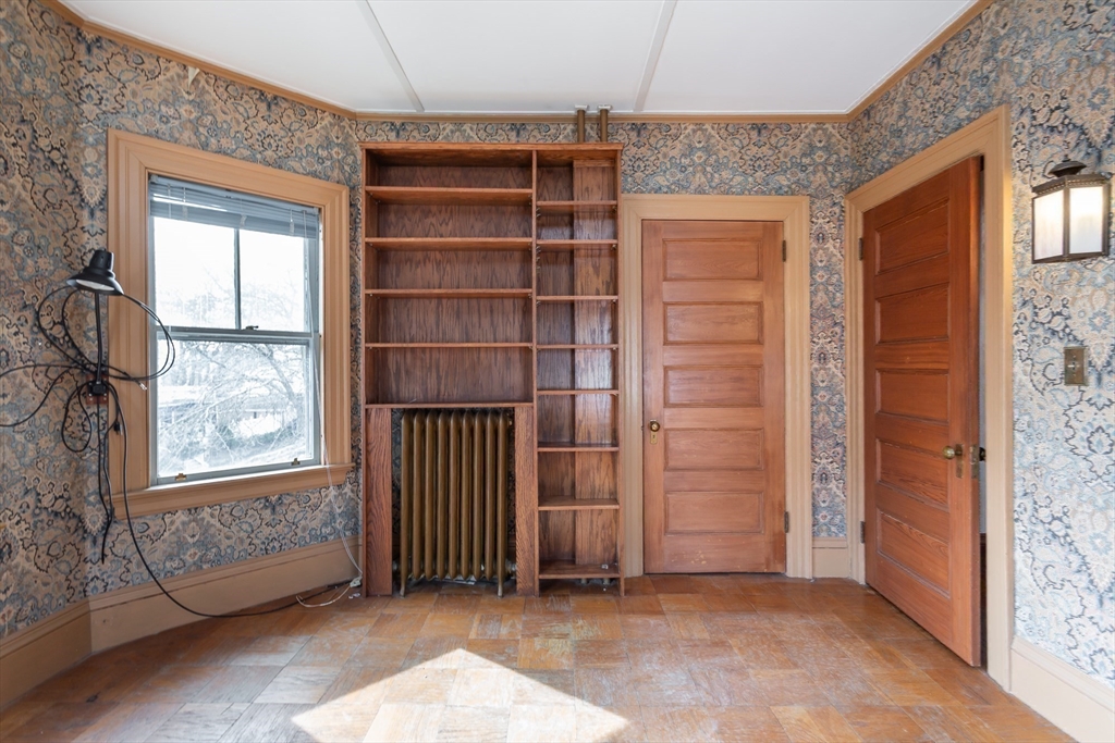 445 Madison Street Fall River, MA 02720 - Photo 24 of 42 an empty room with windows closet and livingroom