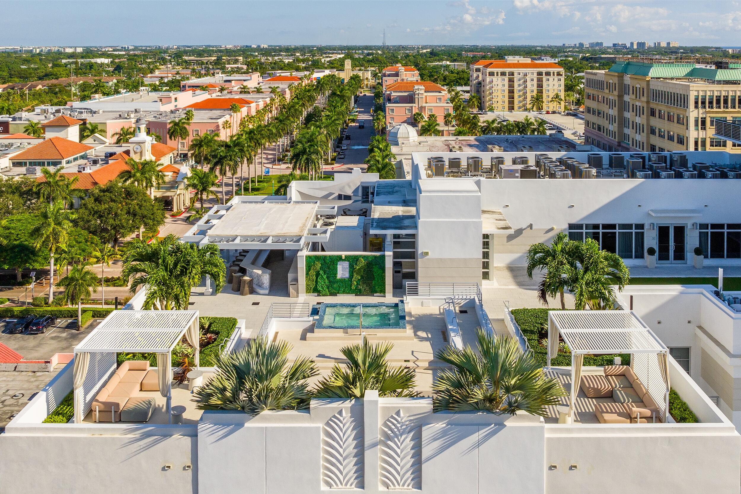155 East Boca Raton Road, Unit 812 Boca Raton, FL 33432 - Photo 51 of 54 an aerial view of residential houses with outdoor space and ocean view
