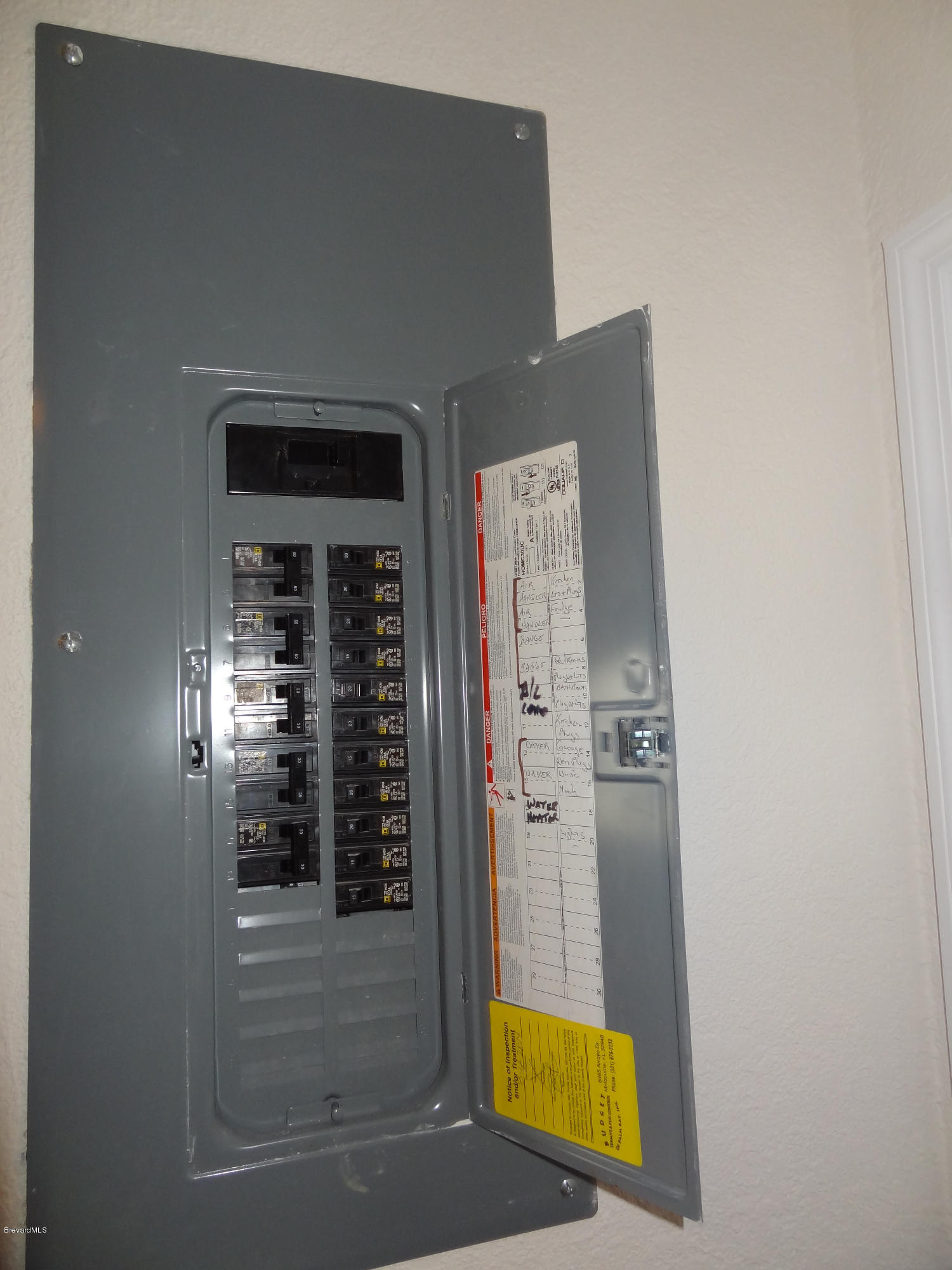 1107 Cromey Road Northeast Palm Bay, FL 32905 - Photo 14 of 14 Electric Panel