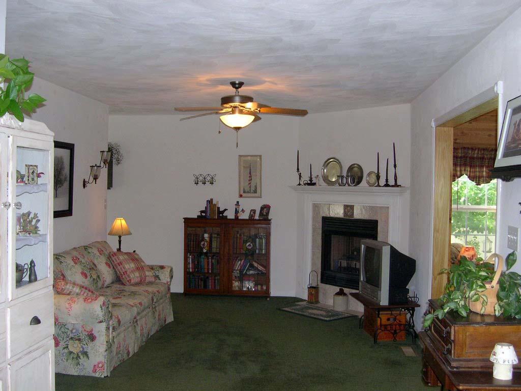 1770 Meadows Road Vinton, VA 24179 - Photo 19 of 37 a living room with furniture and a fireplace