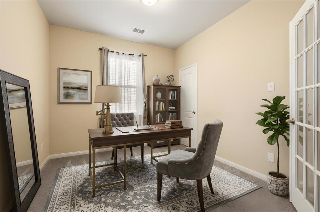 3005 Parker Road Anna, TX 75409 - Photo 11 of 33 Office space with baseboards and carpet flooring