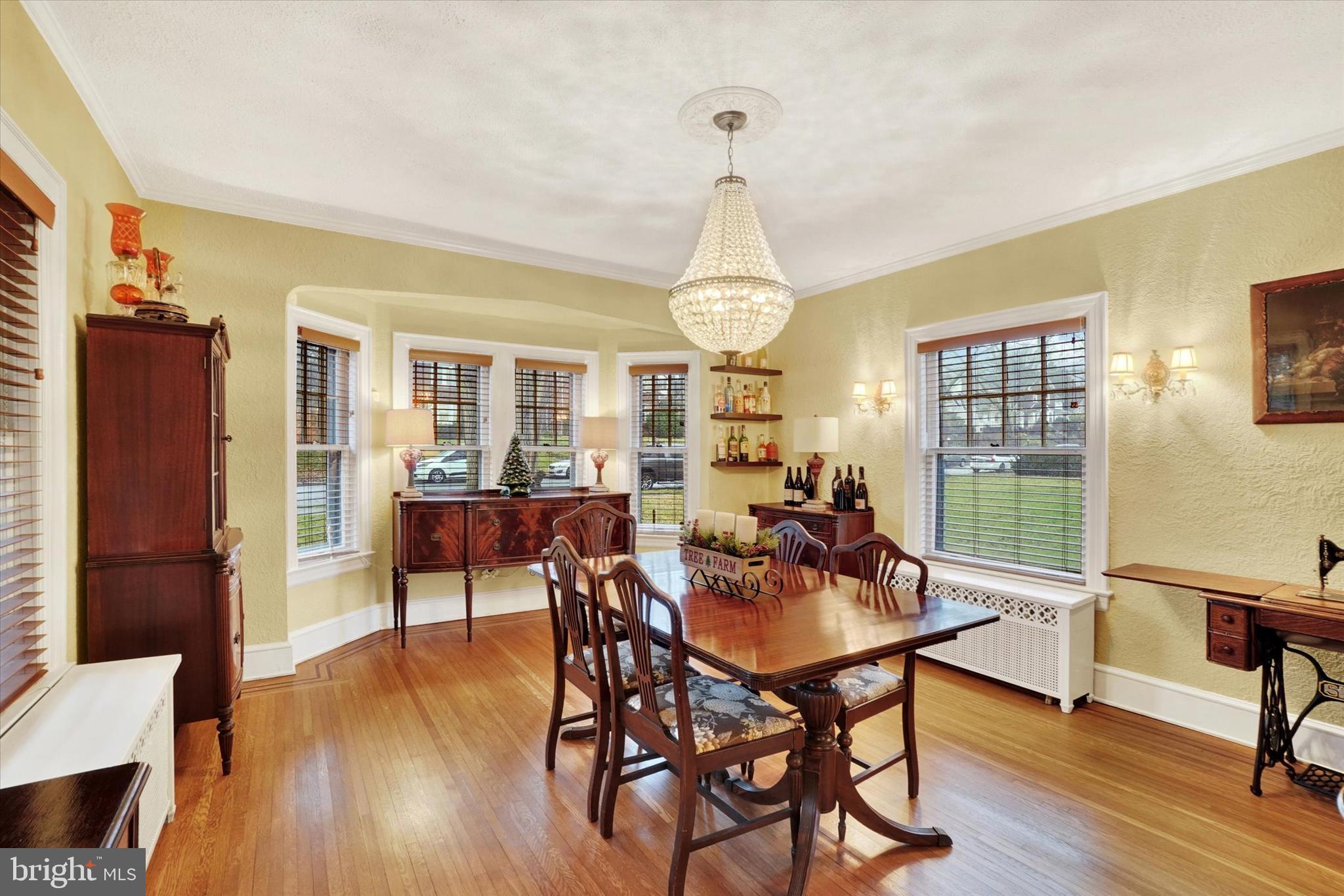 185 Peyton Road York, PA 17403 - Photo 11 of 38 a view of a dining room with furniture window and wooden floor