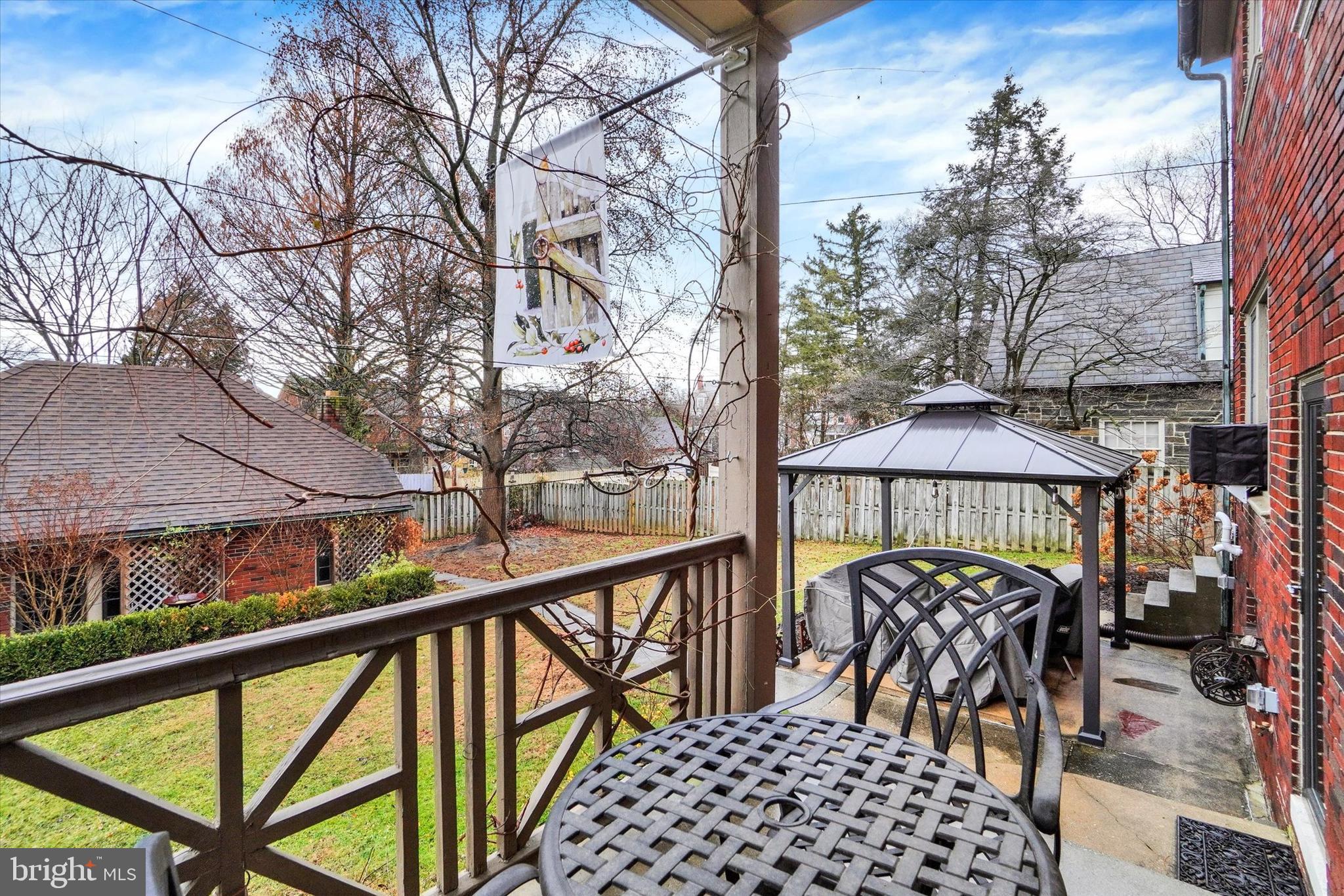 185 Peyton Road York, PA 17403 - Photo 33 of 38 a view of a chairs and table in the balcony