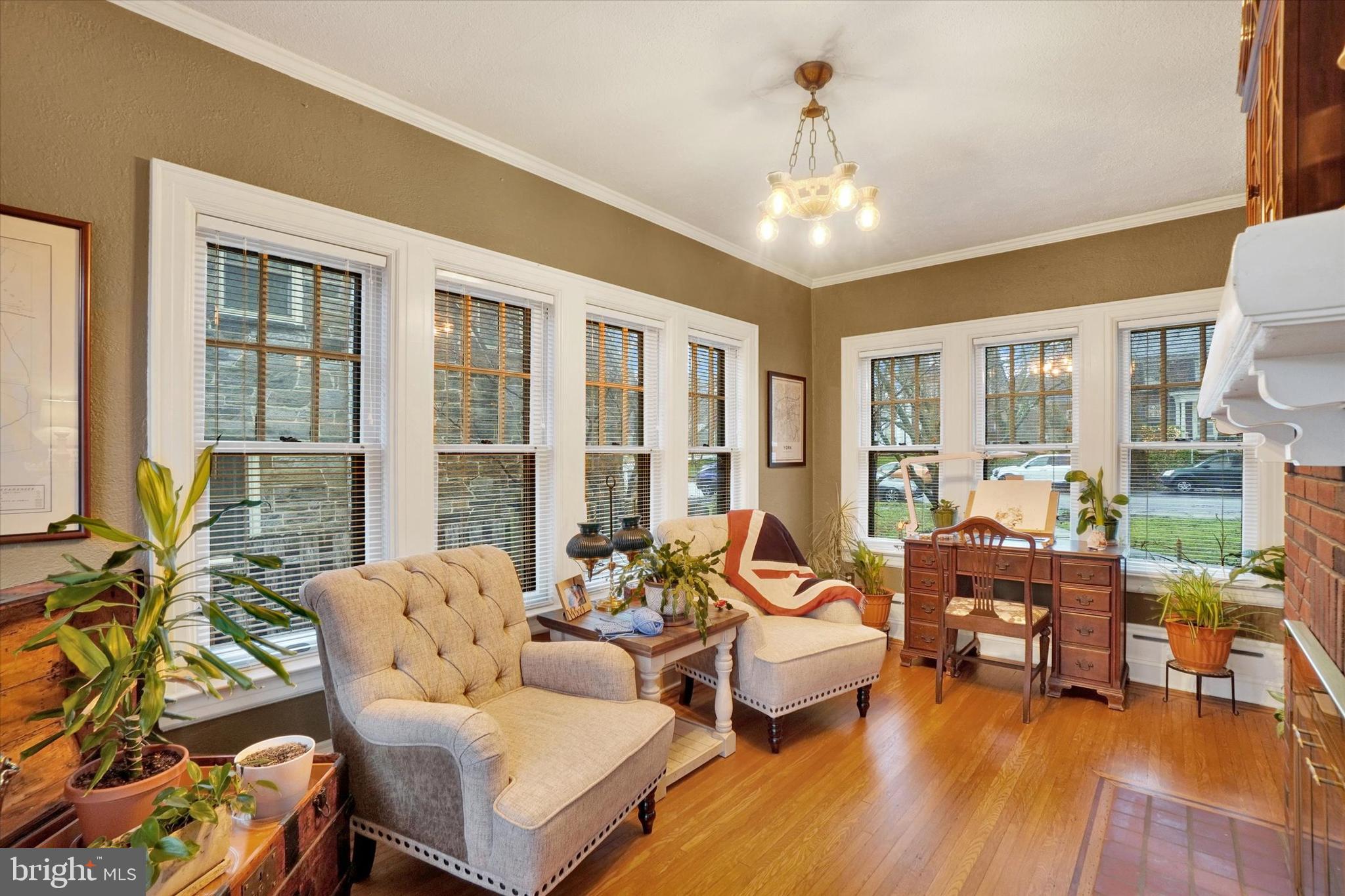 185 Peyton Road York, PA 17403 - Photo 10 of 38 a living room with furniture and a large window