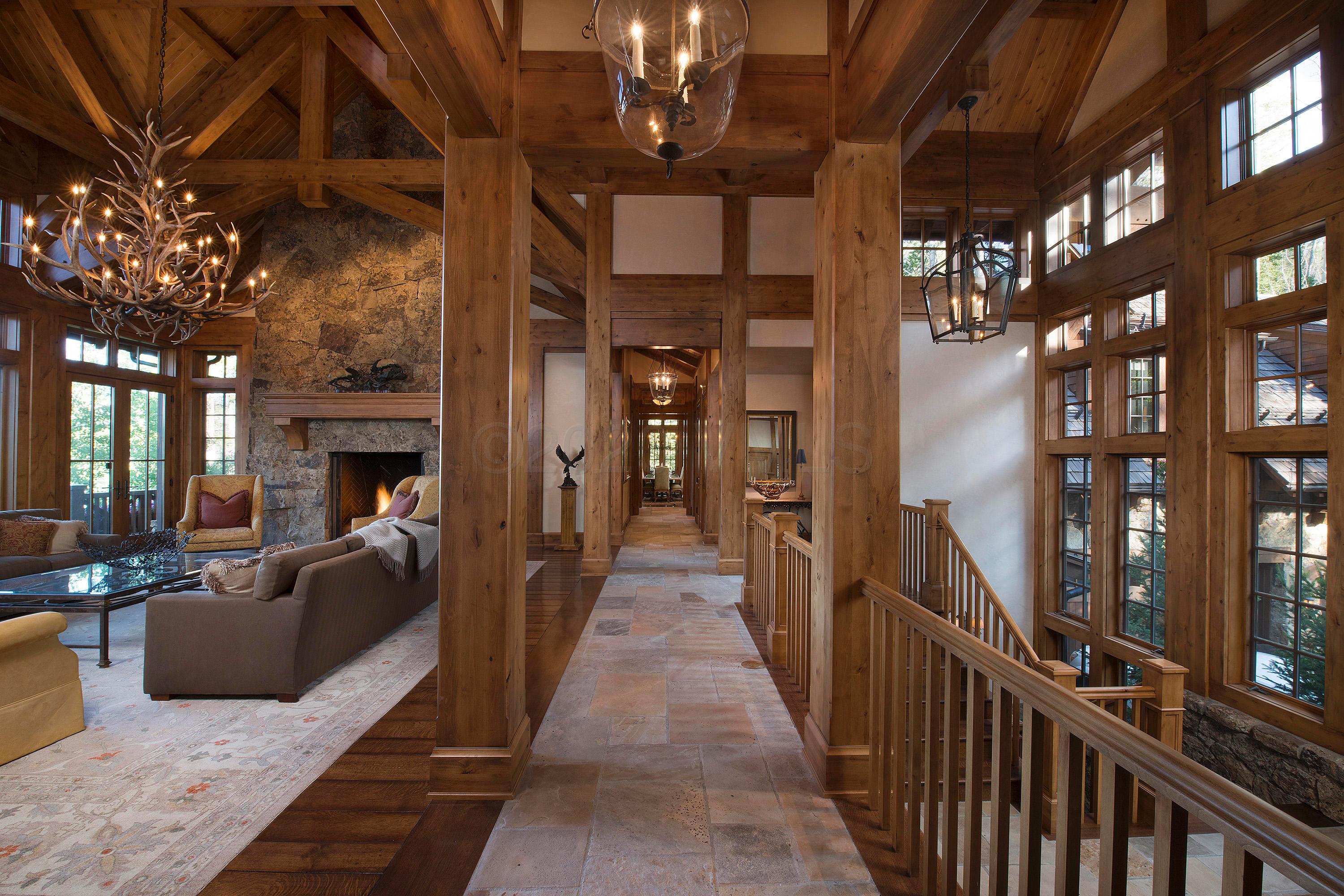 3882 Daybreak Ridge Road Avon, CO 81620 - Photo 9 of 33 a lobby with furniture and a potted plant