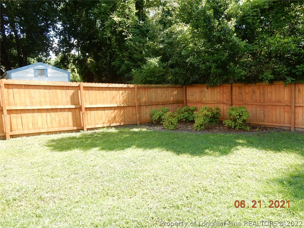 1001 Anarine Road Fayetteville, NC 28303 - Photo 19 of 24 a view of a backyard