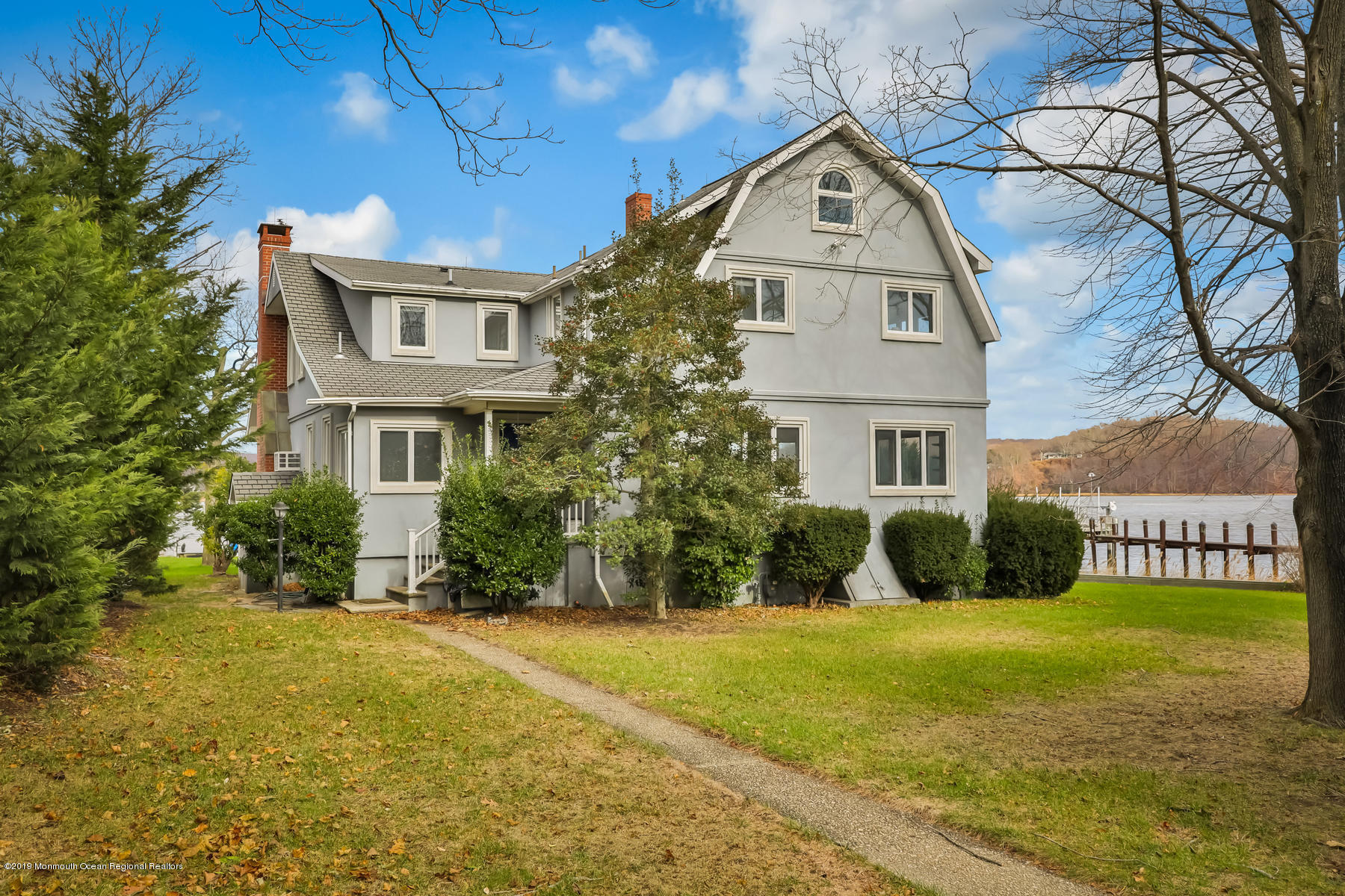 56 River Road Rumson, NJ 07760 - Photo 11 of 20 View of Home from River Road