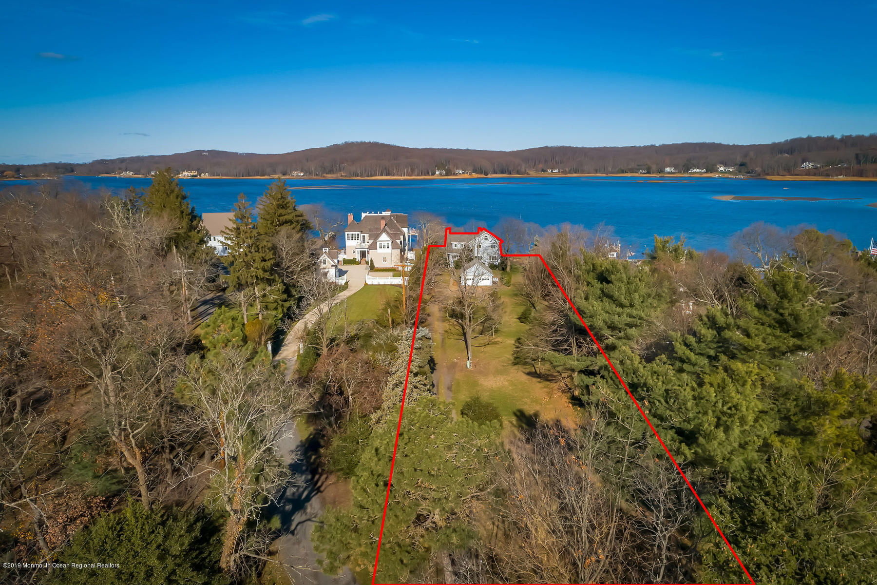 56 River Road Rumson, NJ 07760 - Photo 20 of 20 Aerial View of Property