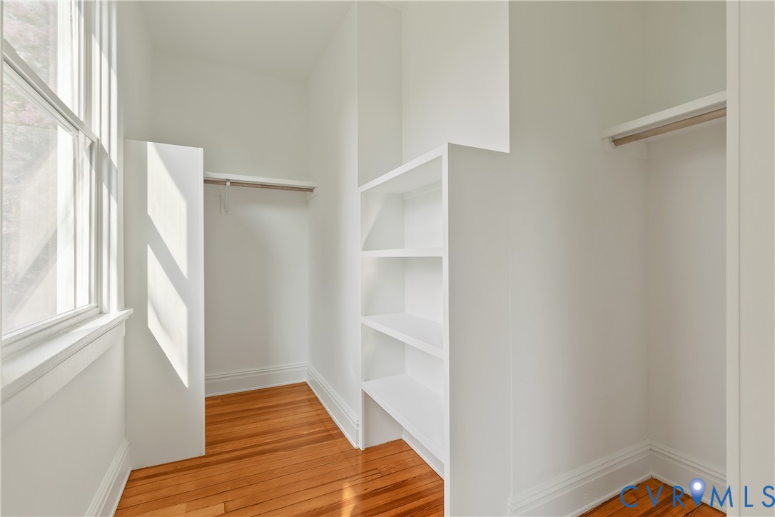 2402 Riverside Drive Richmond, VA 23225 - Photo 30 of 50 a view of walk in closet with empty racks