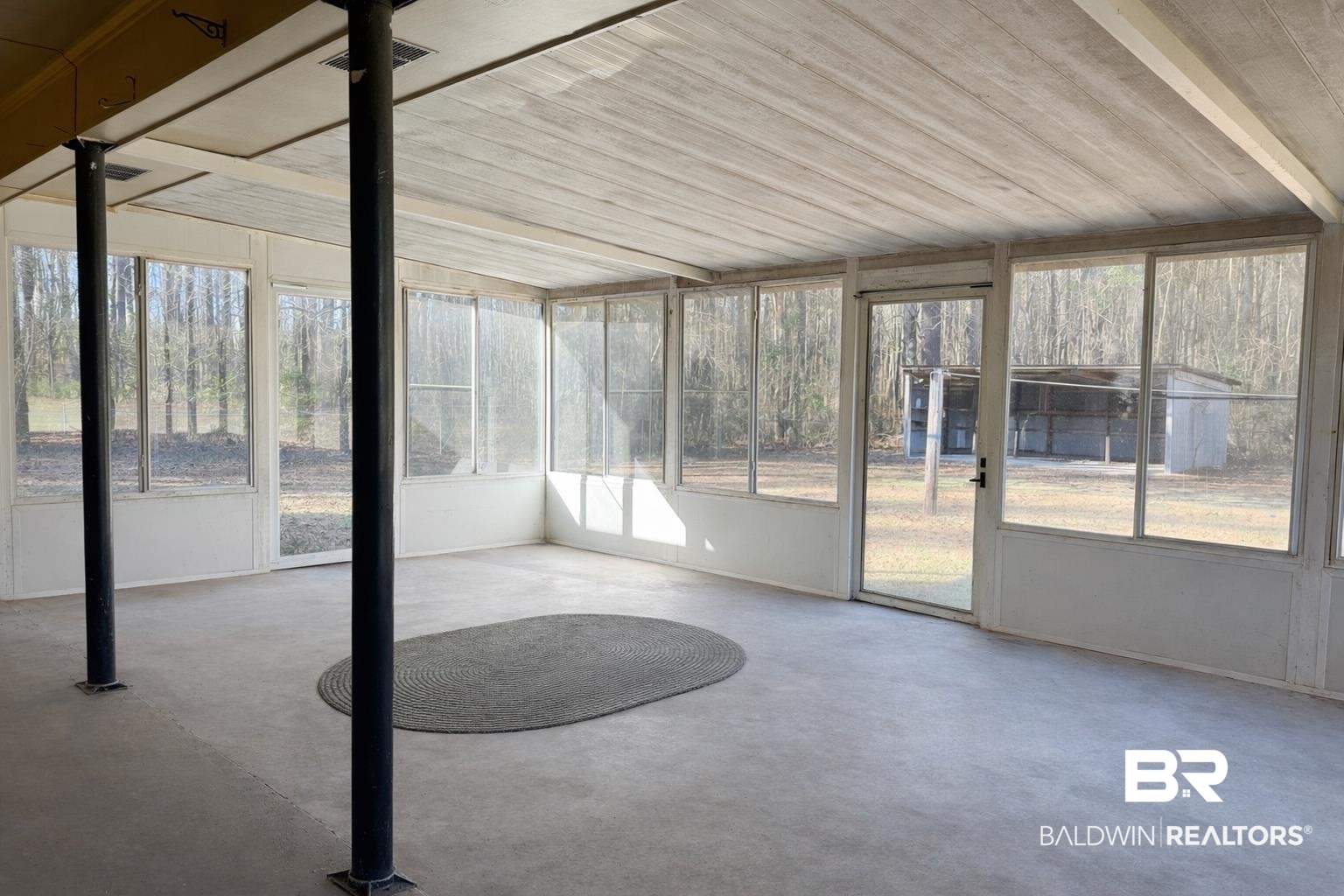 98 Evans Avenue Brewton, AL 36426 - Photo 14 of 18 View of unfurnished sunroom