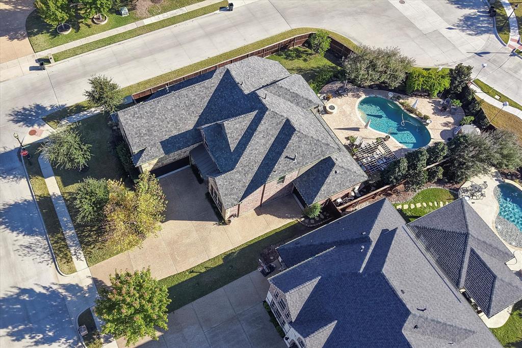 2880 Redfern Drive Trophy Club, TX 76262 - Photo 36 of 40 an aerial view of a house kitchen