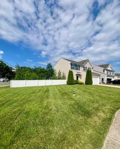 a view of a green field