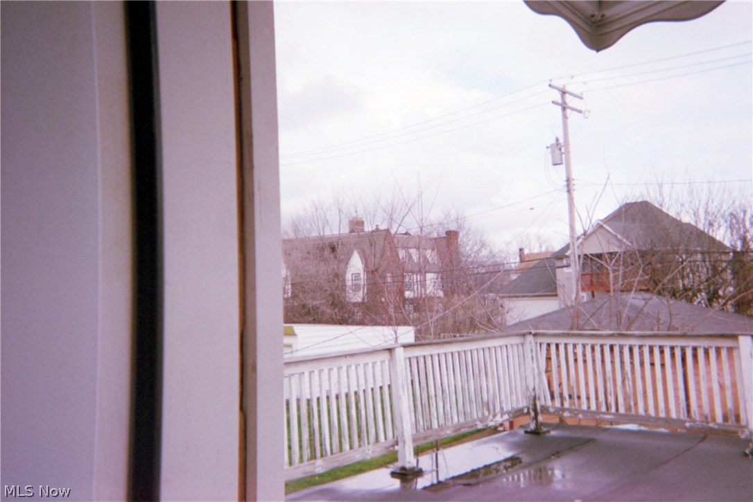 3231 Livingston Road Cleveland, OH 44120 - Photo 5 of 13 View from upstairs bedroom balcony.