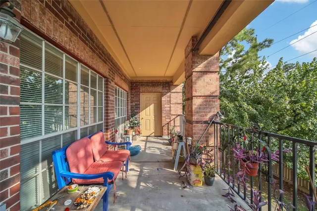 a view of sitting area in balcony