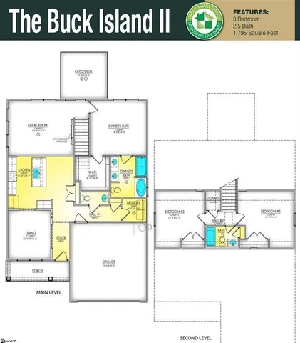 $331,754 | 347 East Pyrenees Drive, Lyman, SC 29365