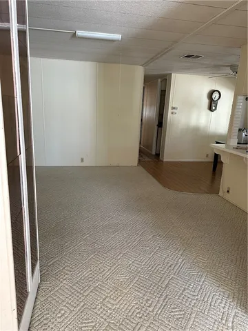 an empty room with a empty space