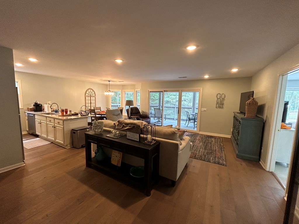 35 Pleasant Lane, Unit F3 Springville, TN 38256 - Photo 7 of 22 a living room with furniture a large window with kitchen view