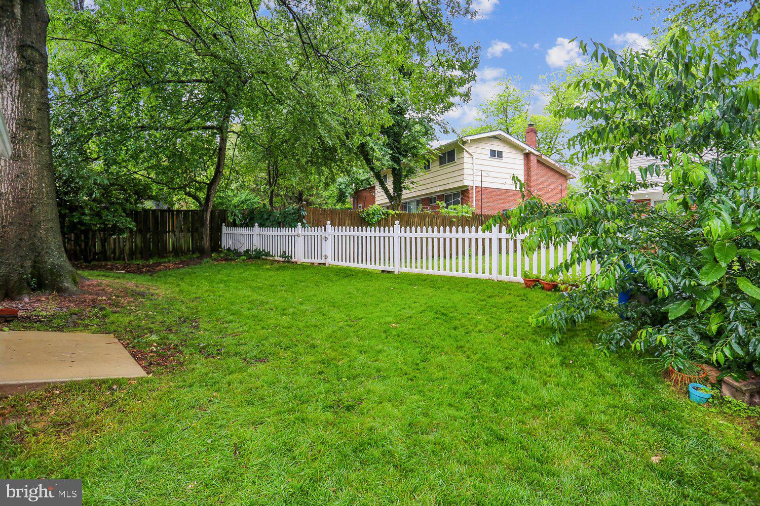 907 Hoyt Street Silver Spring, MD 20902 - Photo 65 of 69 a front view of a house with a garden and yard