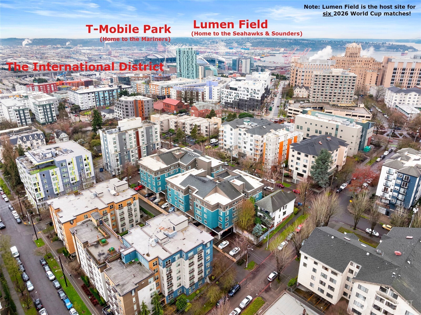 300 10th Avenue, Unit B105 Seattle, WA 98122 - Photo 40 of 40 a picture of city view