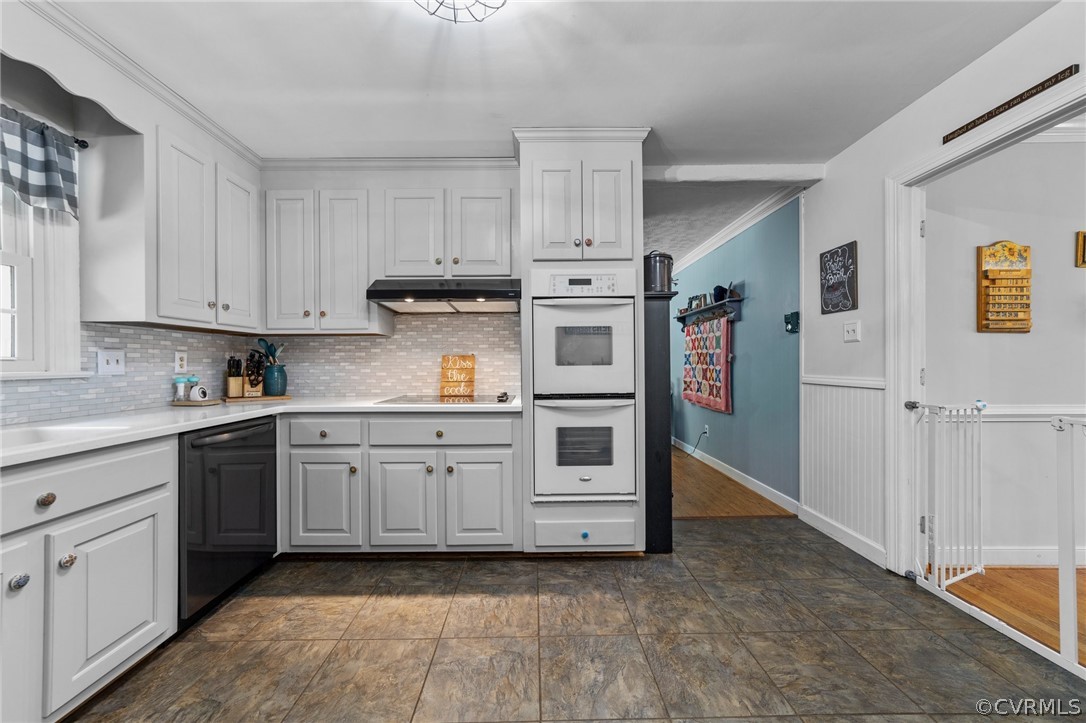 4201 Hidden Valley Road Chester, VA 23831 - Photo 11 of 30 a kitchen with stainless steel appliances granite countertop a stove and a sink