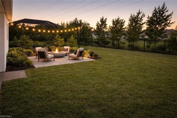 a view of a outdoor space with porch and patio