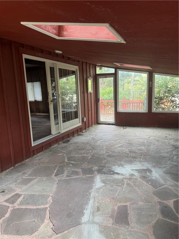 117 Chestnut Ridge Road Acme, PA 15610 - Photo 8 of 36 a view of empty room with large windows