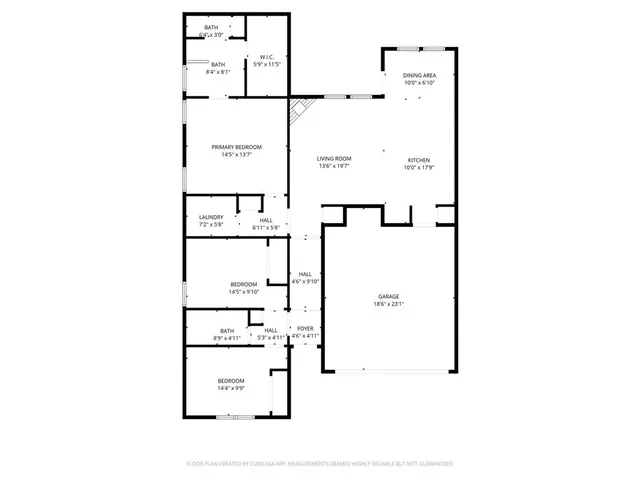 a picture of a floor plan
