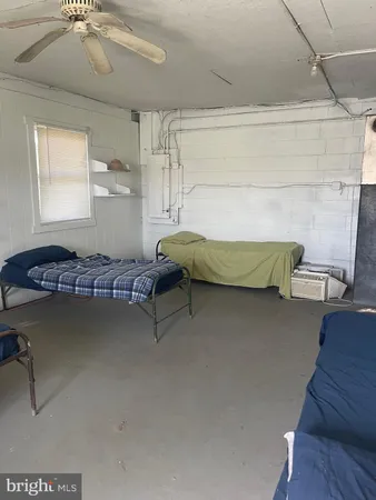 a living room with a table